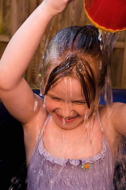 istock Little girl having summer fun 139890409