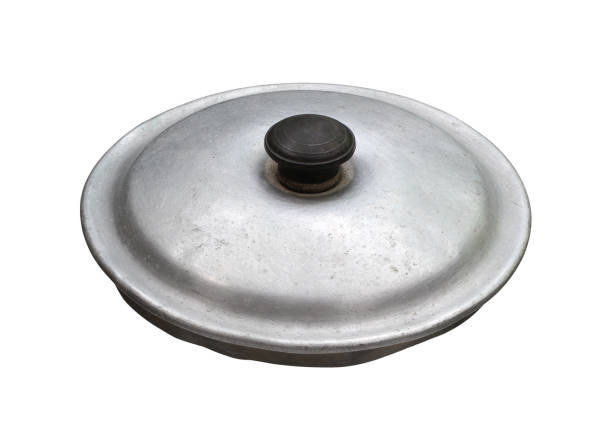 istock Aluminum pot lid cover 1398911553