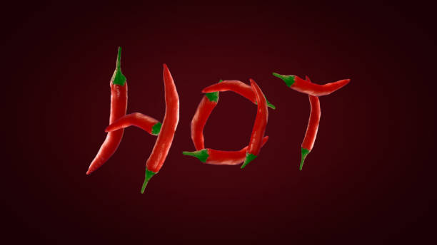 istock chilli powdlettering hot red chilli and hot fire er 1398911586