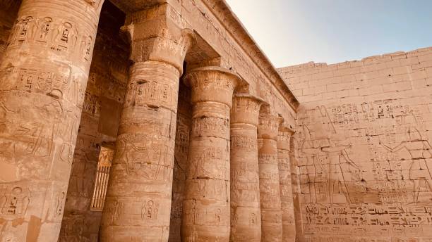 Luxor Luxor, Karnak, Valley of the Kings medinet habu stock pictures, royalty-free photos & images