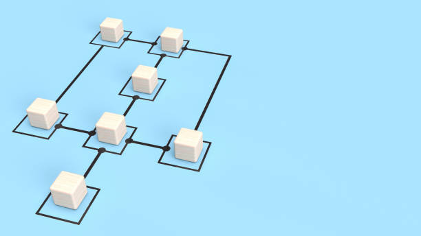 istock The wood cubes on chart blue background for business concept 3d rendering 1398927166