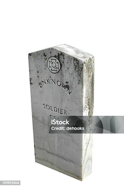Nieznany Soldier Headstone Puste - zdjęcia stockowe i więcej obrazów Neutralne tło - Neutralne tło, Płyta nagrobna, Bez ludzi