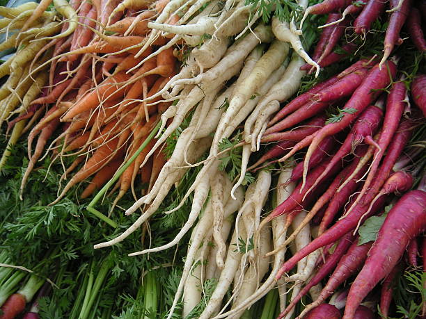 carrots 2 stock photo