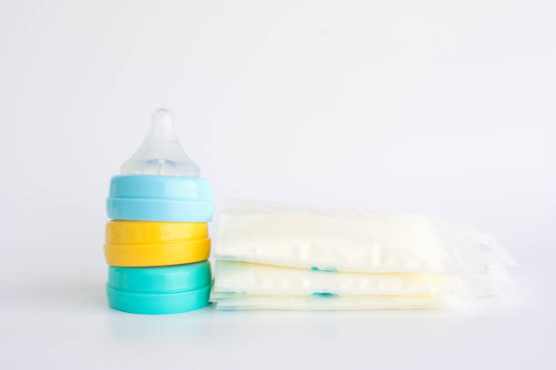 istock Nipples and breast milk storage bags 1398933766