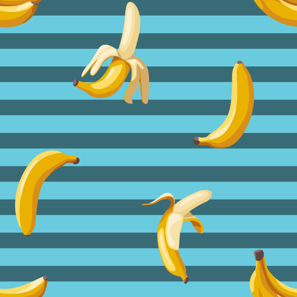 164 Cartoon Banana Tree With Bananas Illustrations & Clip Art - iStock