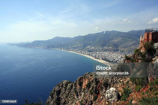 Alanya Cityscape Stock Photo - Download Image Now - Alanya, Antalya Province, Beach
