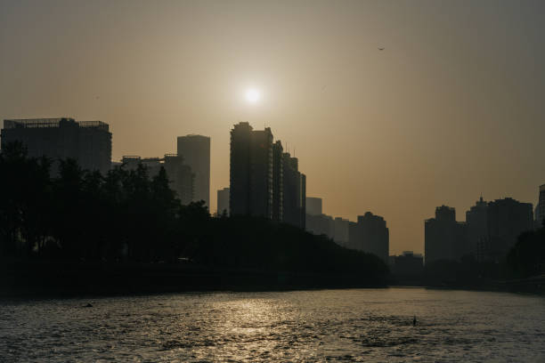 istock Chengdu river in the morning 1398944897