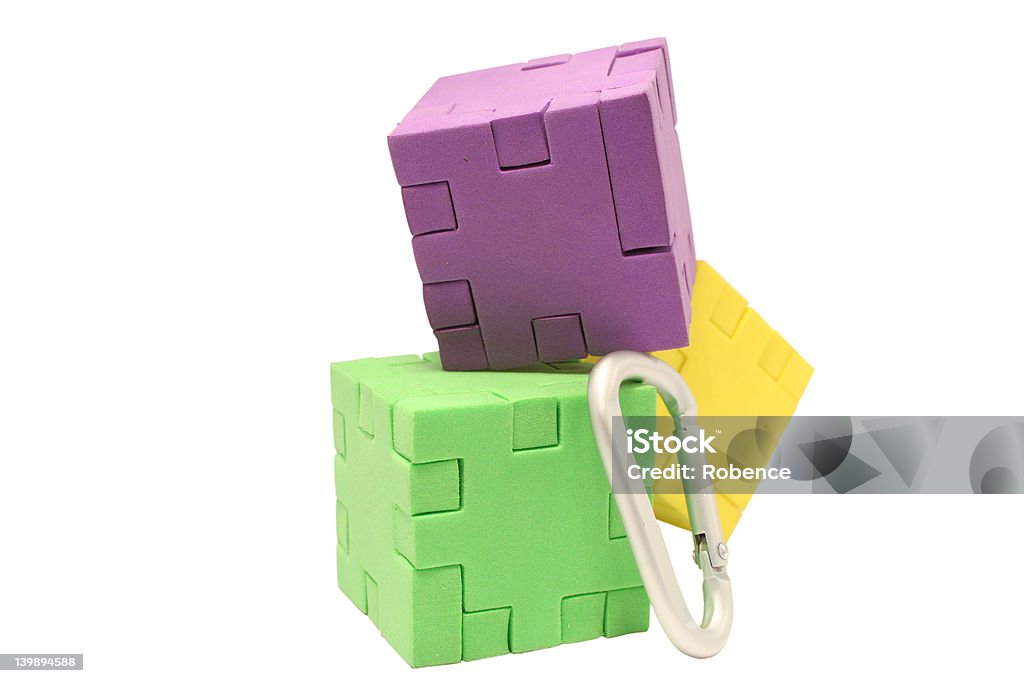 Escalada tres cuadras - Foto de stock de Aislado libre de derechos