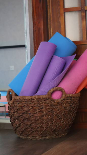 istock Yoga Mat in Our Dojo 1398946110