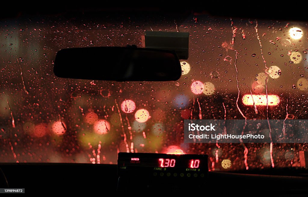 Rainy cab innen - Lizenzfrei 6-7 Jahre Stock-Foto