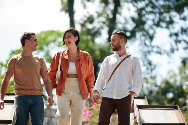 istock Cheerful Friends Fooling Around 1398952878