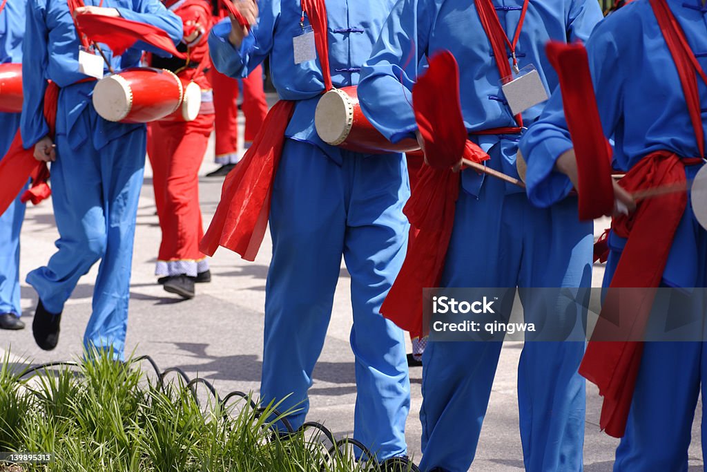 drum und Tanz - Lizenzfrei Rot Stock-Foto