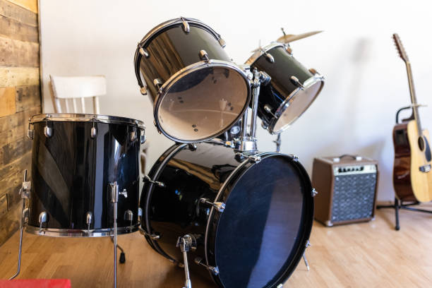 istock Drums at the music school classroom 1398954164