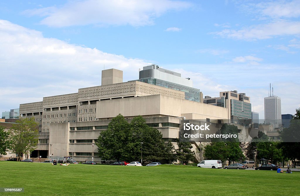 Facultad de Medicina de la Universidad de edificio de Toronto - Foto de stock de Hospital libre de derechos