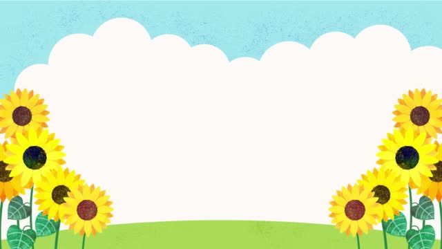 59 Sunflower Cartoon Stock Videos and Royalty-Free Footage - iStock | Rose  cartoon