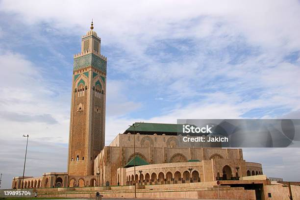 King Hussan Ii Meczet - zdjęcia stockowe i więcej obrazów Afryka - Afryka, Architektura, Architektura islamu