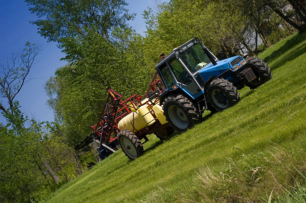 Farm Tractor stock photo