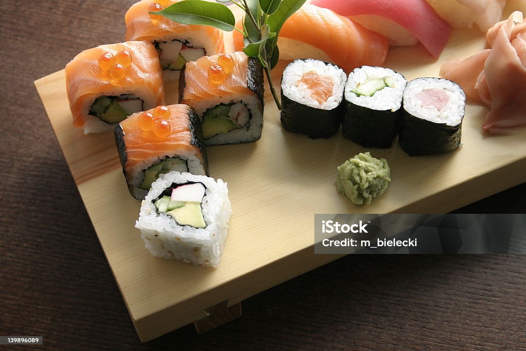 Comida japonesa - Foto de stock de Alimento libre de derechos