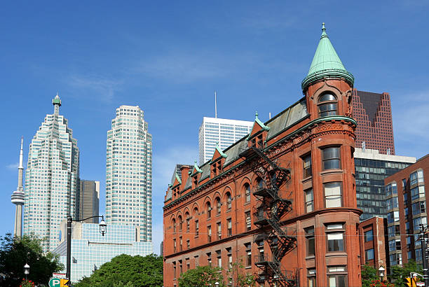 istock Toronto Office Towers and Flatiron Building 139896411