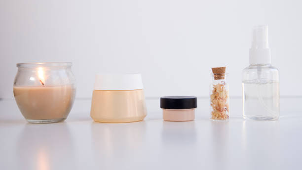 istock jars of creams and aromatic fragrances 1398964617