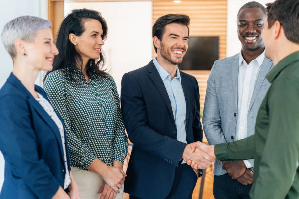 istock Business people shaking hands 1398967813
