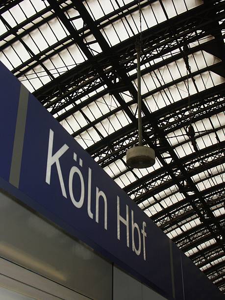 Railway station of Cologne (Germany)