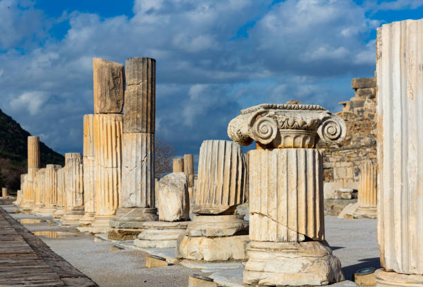 istock Odeon theater and Upper Agora in the Efesus 1398969563