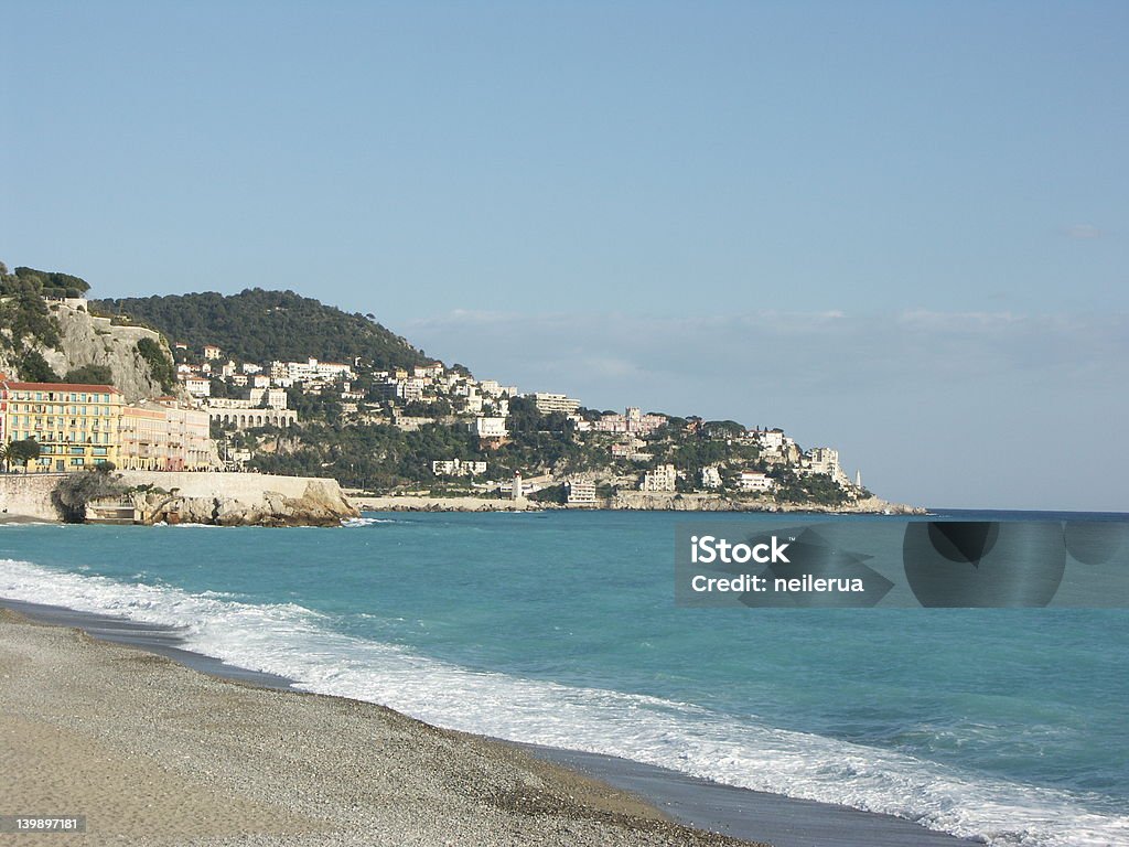 Promenade des Anglais, Nizza, Costa Azzurra - Foto stock royalty-free di Alpi Marittime