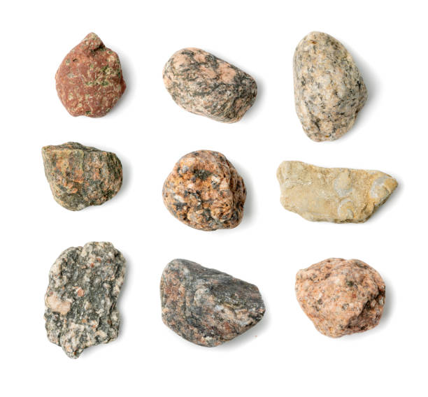 istock Stone Sea Pebbles Isolated 1398973518