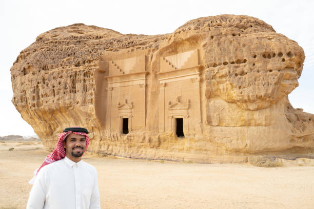 istock Rock-cut architecture in northwestern Saudi Arabia 1398974748