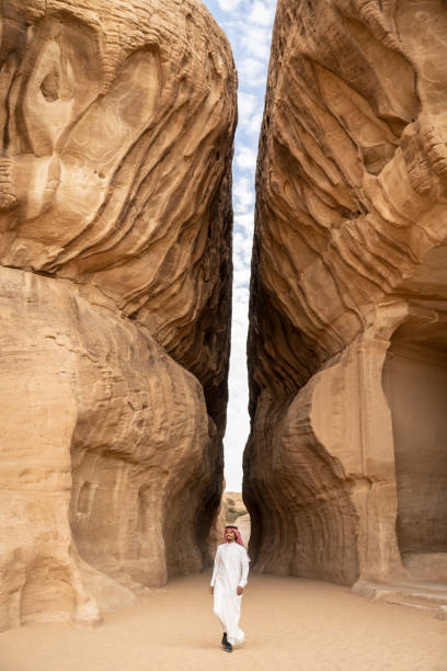 istock Ancient eroded beauty of The Siq and Jabal Ithlib 1398974763