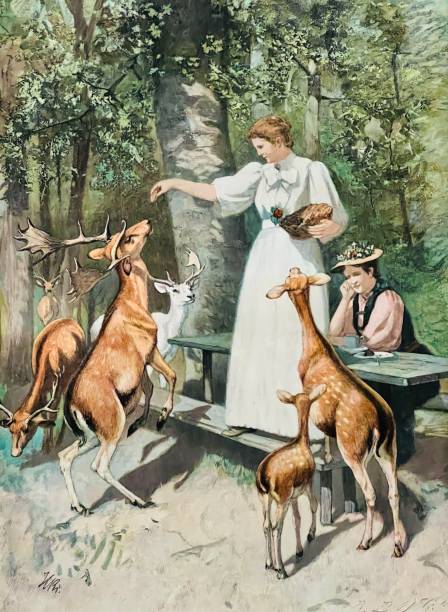 Illustration from 19th century.
