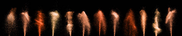 istock colorful fountain fireworks stream into dark night . 1398980911