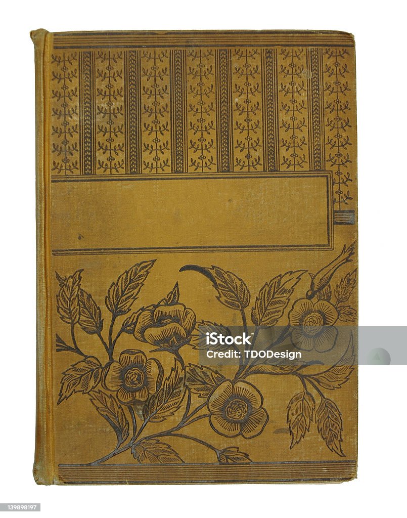 Vecchio Libro d'oro - Foto stock royalty-free di Arte dell'antichità