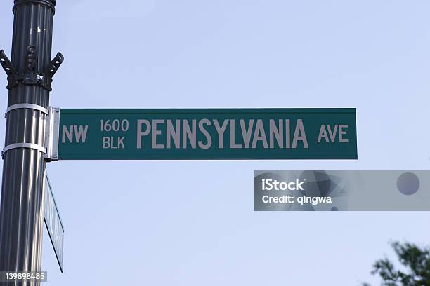 화이트 하우스 1600 Pennsylvania 애버 0명에 대한 스톡 사진 및 기타 이미지 - 0명, 거리 이름 팻말, 국가 관광명소