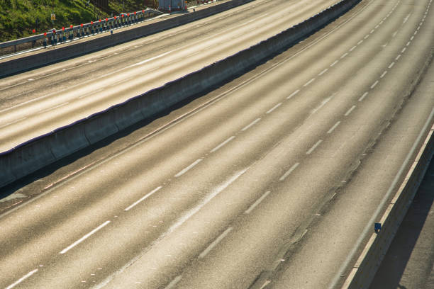 istock empty uk motorway in England at sunset with no traffic 1398986969