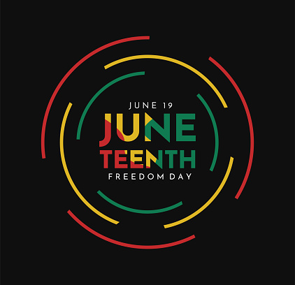 Juneteenth, Freedom Day poster, card. Vector illustration. EPS10