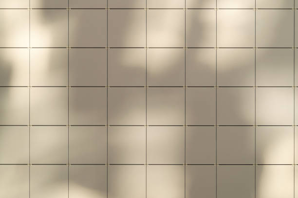 istock wall of a modern building with a ventilated facade. Composite facade panels. 1398989958
