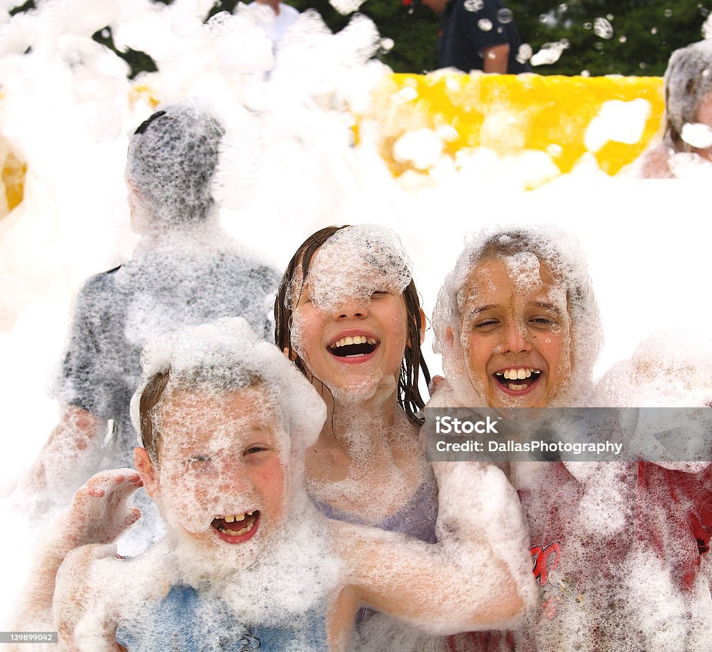 Bubbly Personalities These wacked out kids are having a blast in this  Bubble Stock Photo
