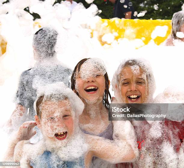 Bubbly Personalities Stock Photo - Download Image Now - Bubble, Bubble Wand, Child