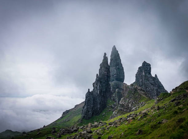 istock Old Man of Storr rock formation 1398993444