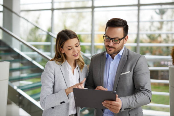 istock We run our company on teamwork and modern technology 1398994181