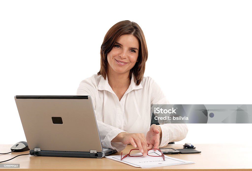 Working Young business woman 20-29 Years Stock Photo