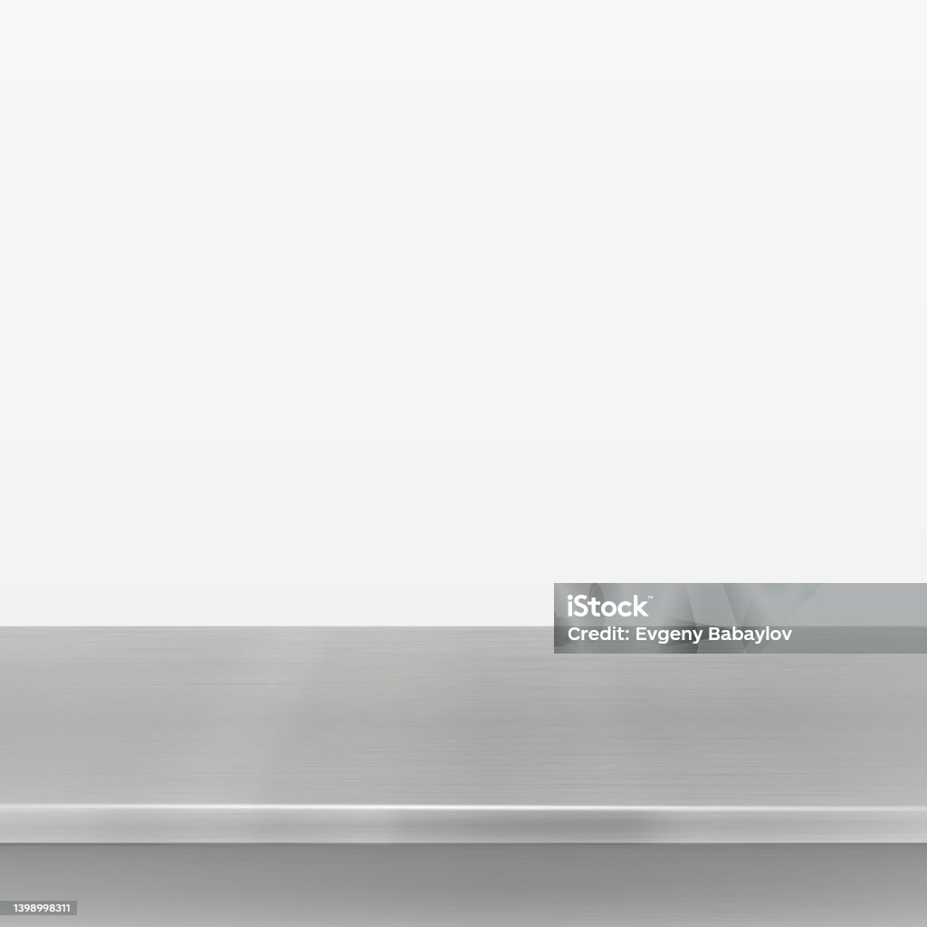 Iron Table Texture Metal Kitchen Countertop Iron Texture Large Table On A White Background ...