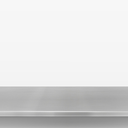 Iron Table Texture Metal Kitchen Countertop Iron Texture Large Table On A White Background ...