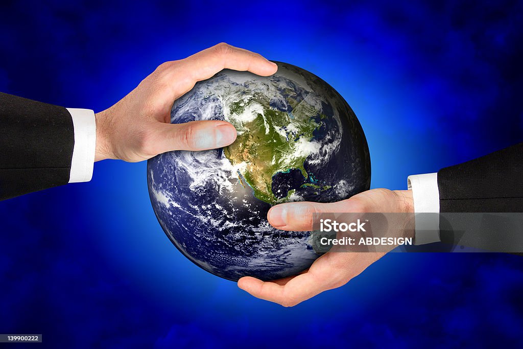 Collaborazione globale - Foto stock royalty-free di Accordo d'intesa