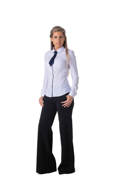 istock Beautiful businesswoman on white 1399002858