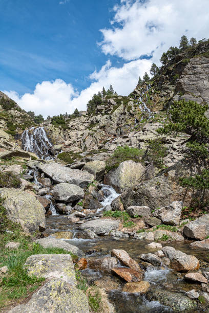 istock Waterfall in the Vall de Incles in Andorra in spring 2022. 1399003281