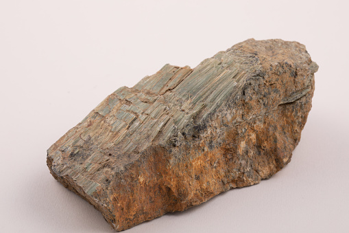 Serpentinite mineral metamorphic rock samplemade of Serpentine minerals