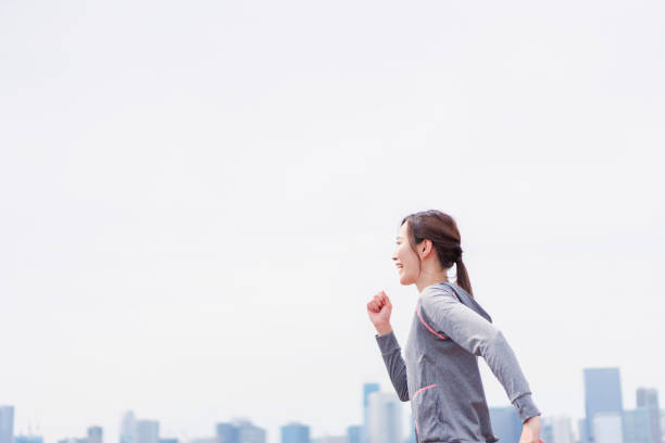 istock Young woman enjoying training outdoors 1399005248